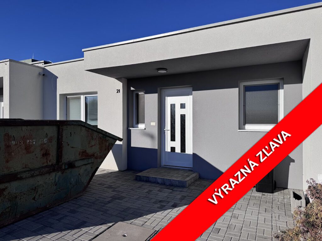 Dom na predaj – 3-izbový rodinný dom na Vrabčej ulici v Senci 1 dom na predaj 3 izbový výrazná zľava